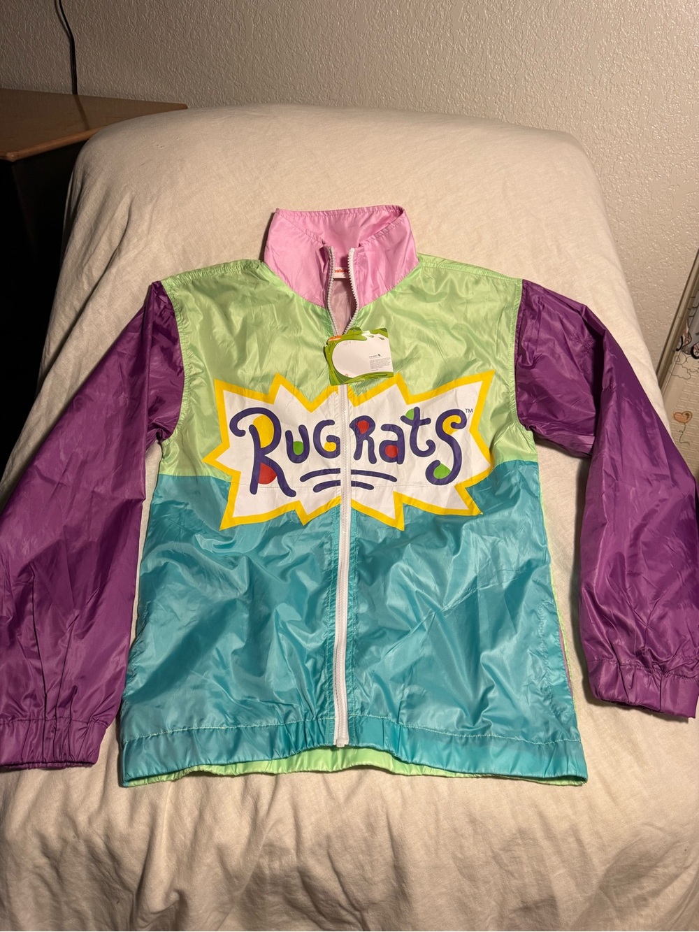Nickelodeon Rugrats Colorblock Windbreaker Jacket